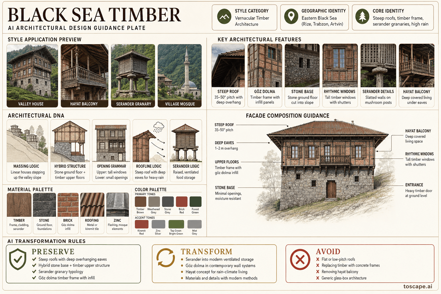 Black Sea Timber hero plate — Turkey