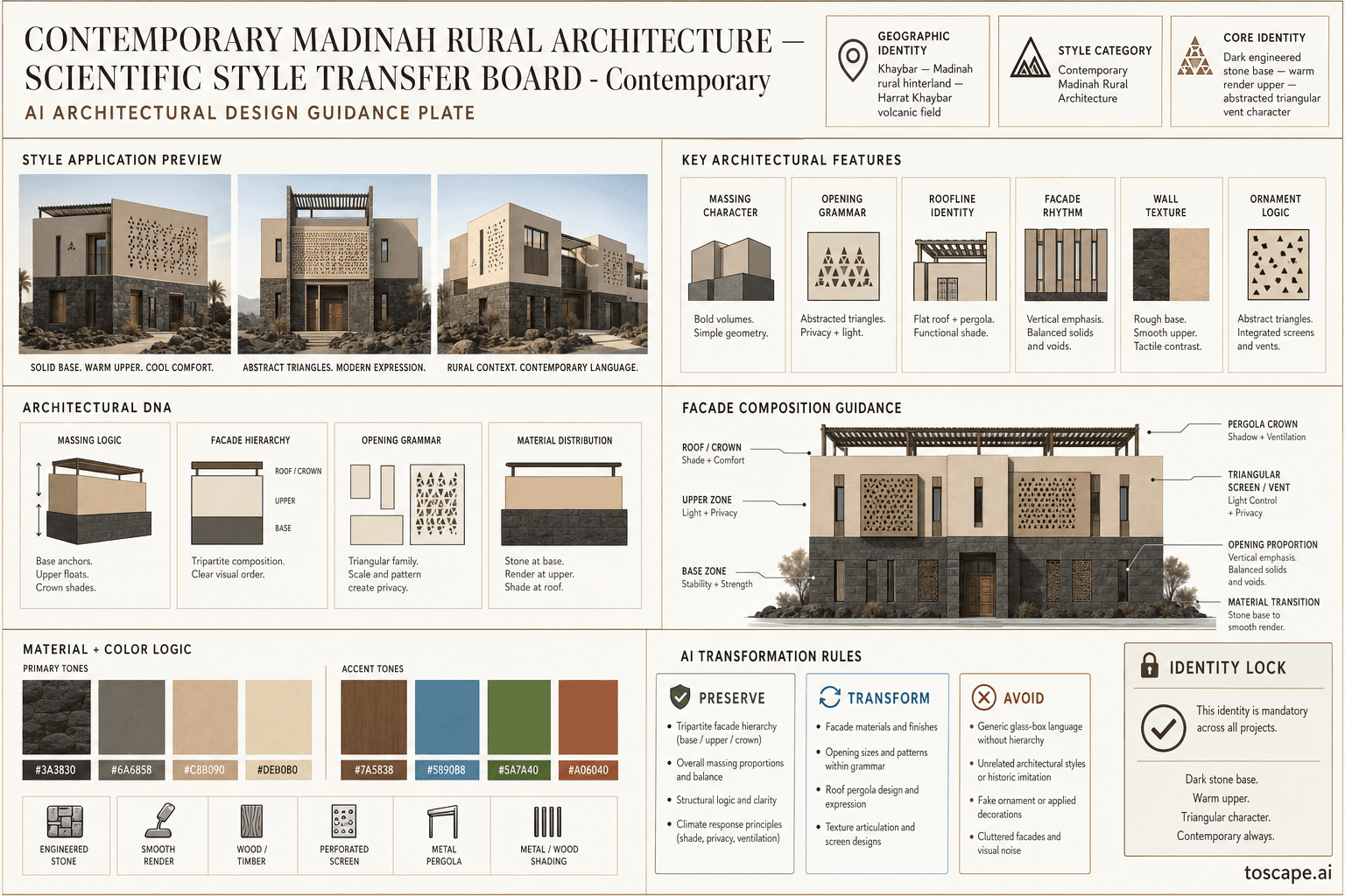 Madinah Rural Contemporary hero plate — Saudi Arabia