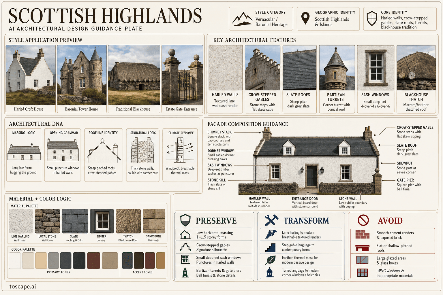 Scottish Highlands hero plate — United Kingdom