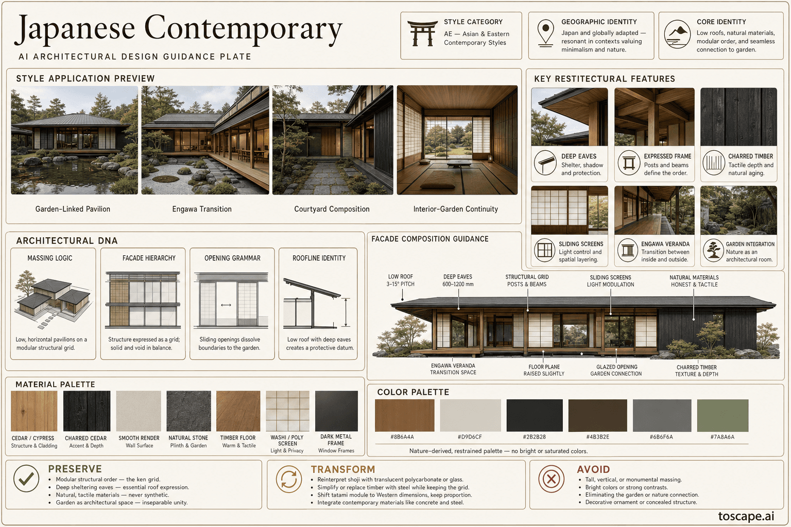 Japanese Contemporary hero plate - Japan and globally adapted - particularly resonant in contexts valuing minimalism,...