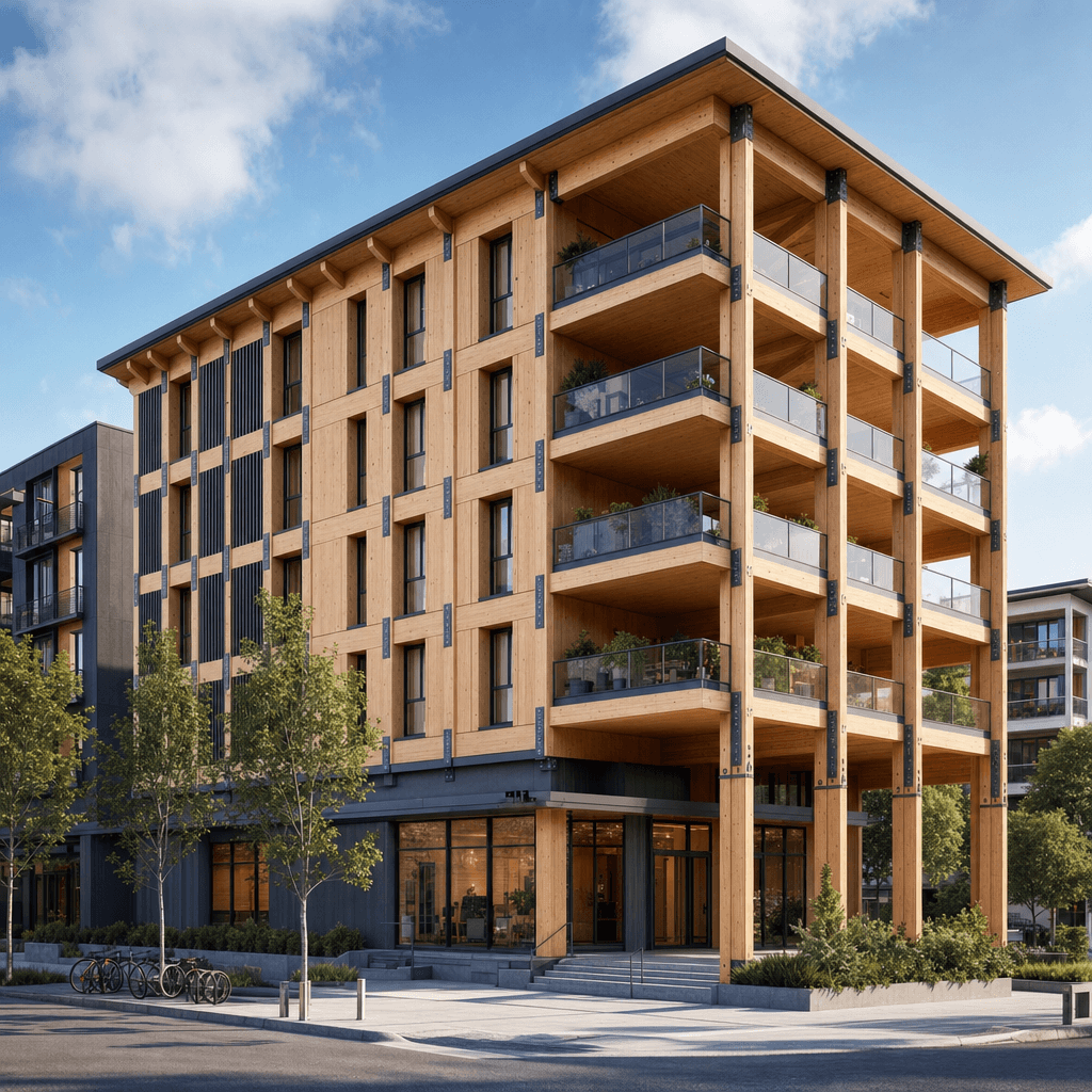 Mass Timber / CLT architectural style - Originated in central Europe (Austria, Germany, Switzerland) in the 1990s with the...