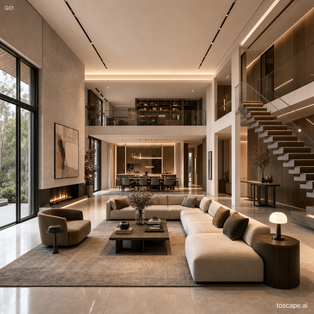 Contemporary interior style reference
