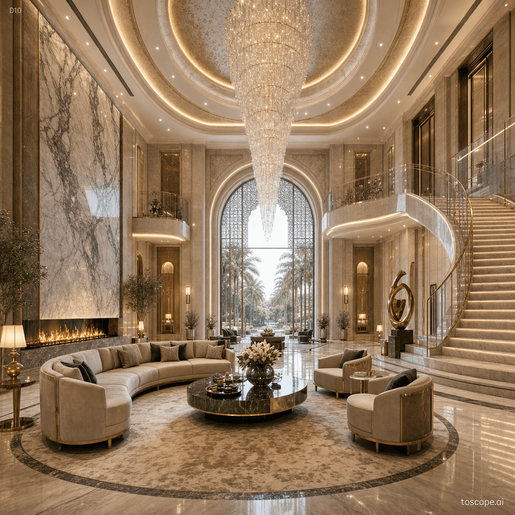 Contemporary Palace Interior interior style reference