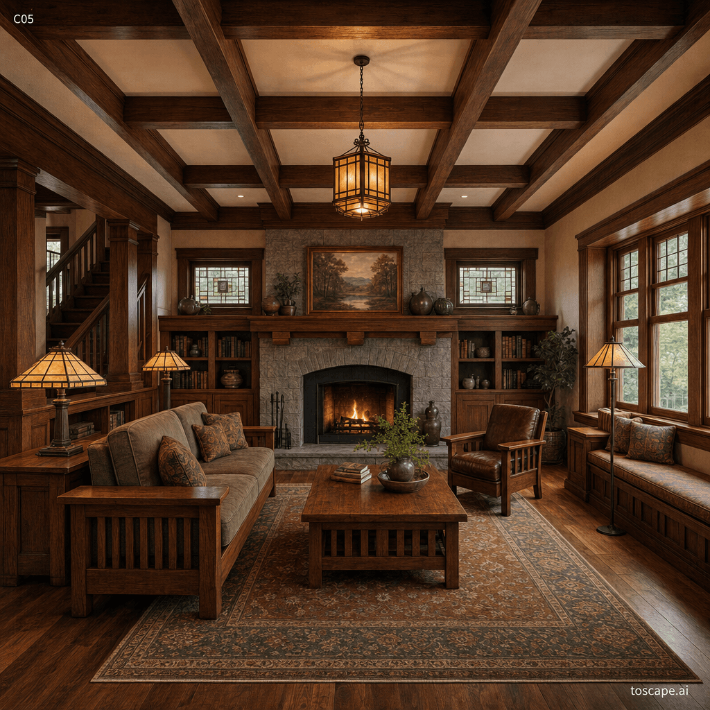 Craftsman Interior interior style reference
