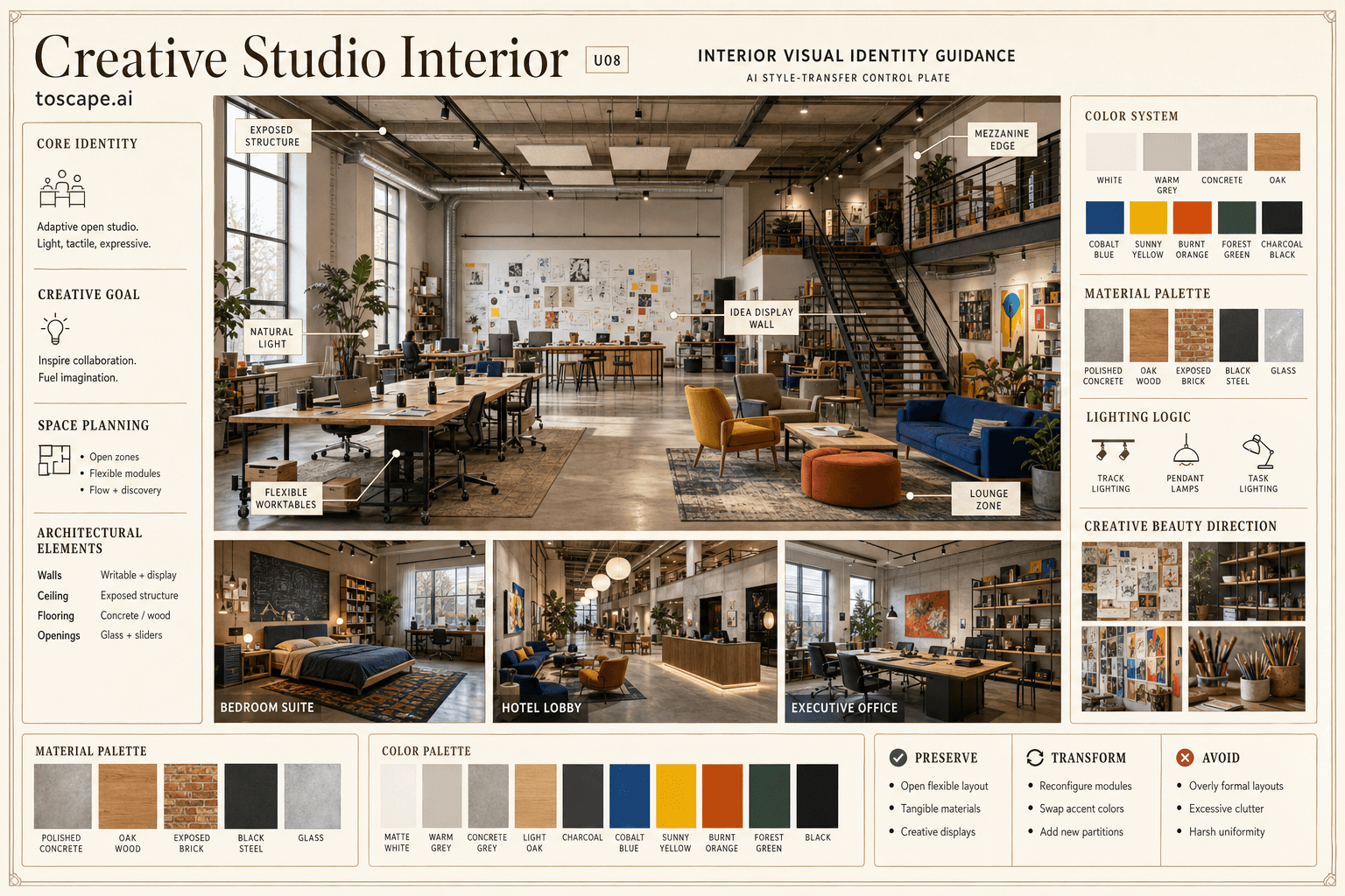 Creative Studio Interior interior style hero plate