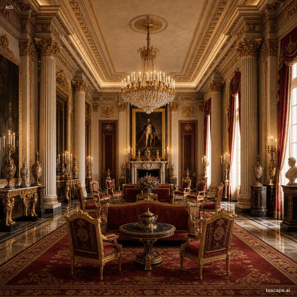 Empire Ceremonial interior style reference