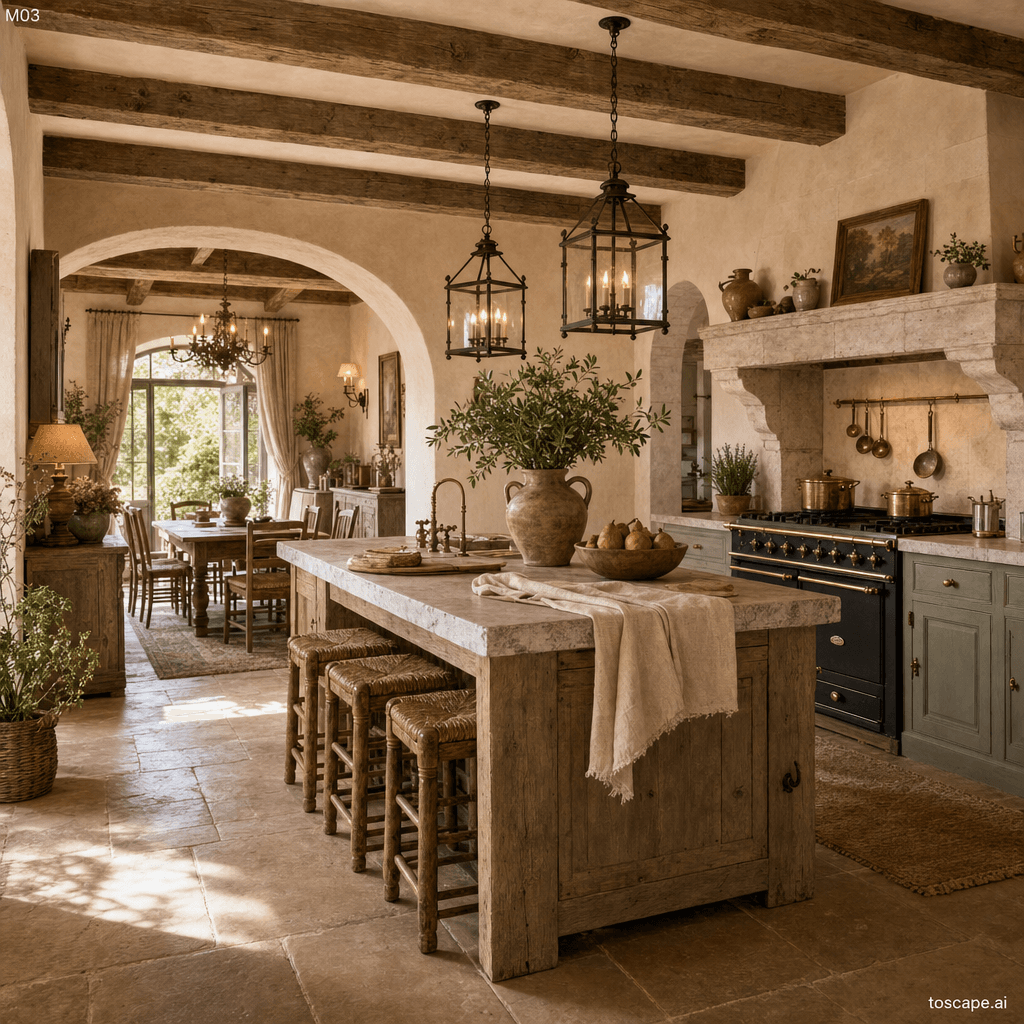 French Country interior style reference
