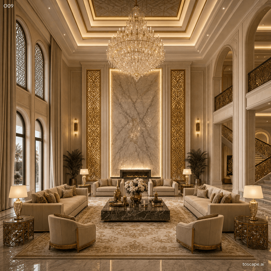 Khaleeji Luxury interior style reference
