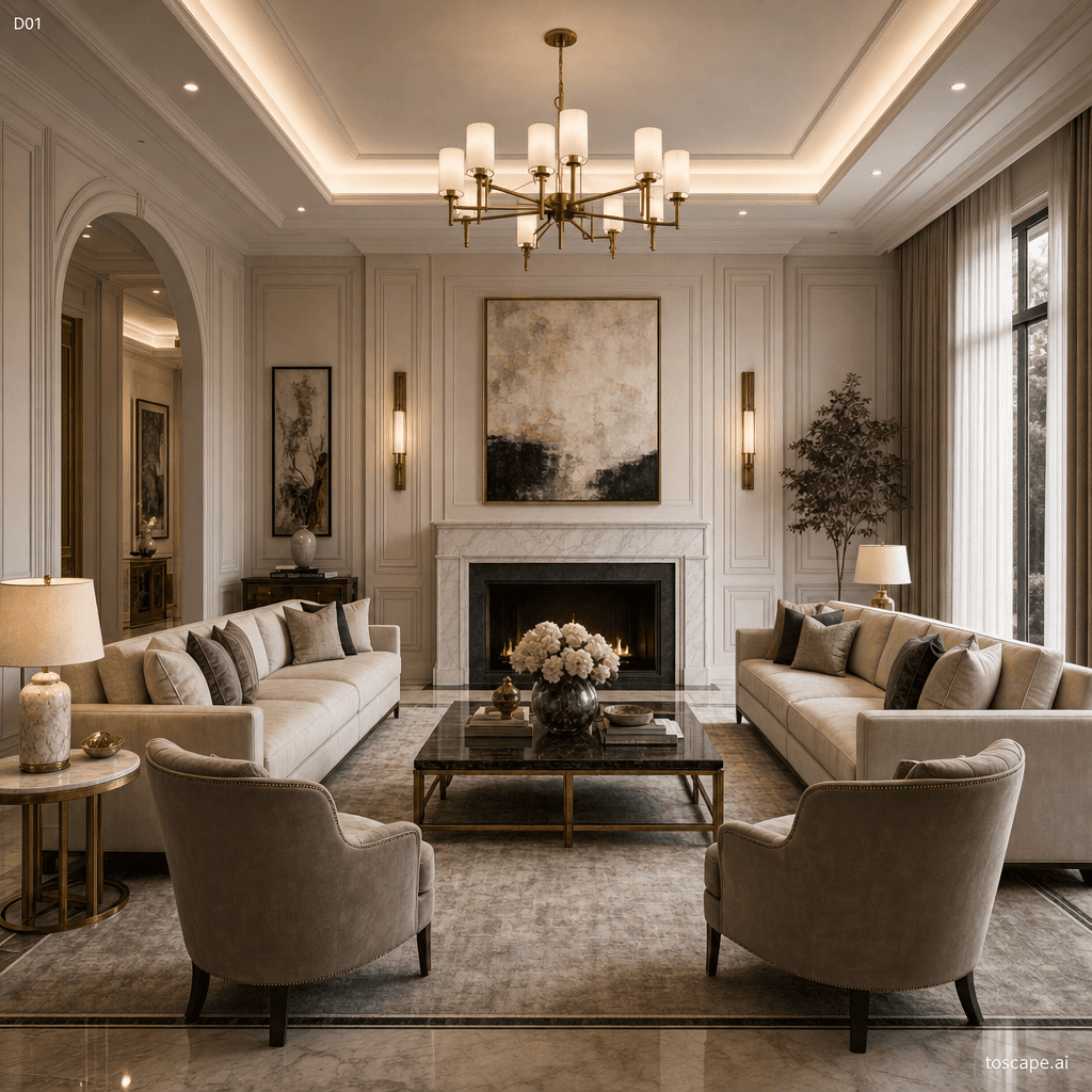 Modern Classic interior style reference