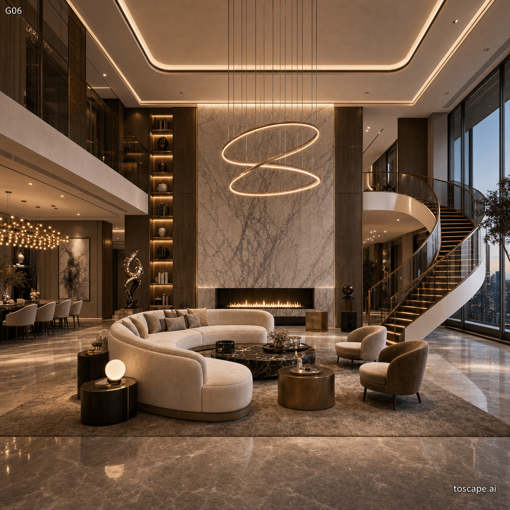 Modern Luxury interior style reference