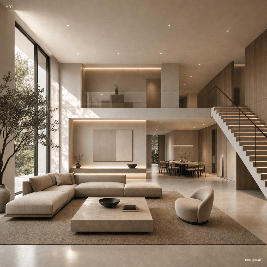 Modern Minimalist interior style reference