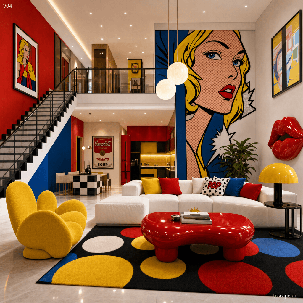 Pop Art Interior interior style reference
