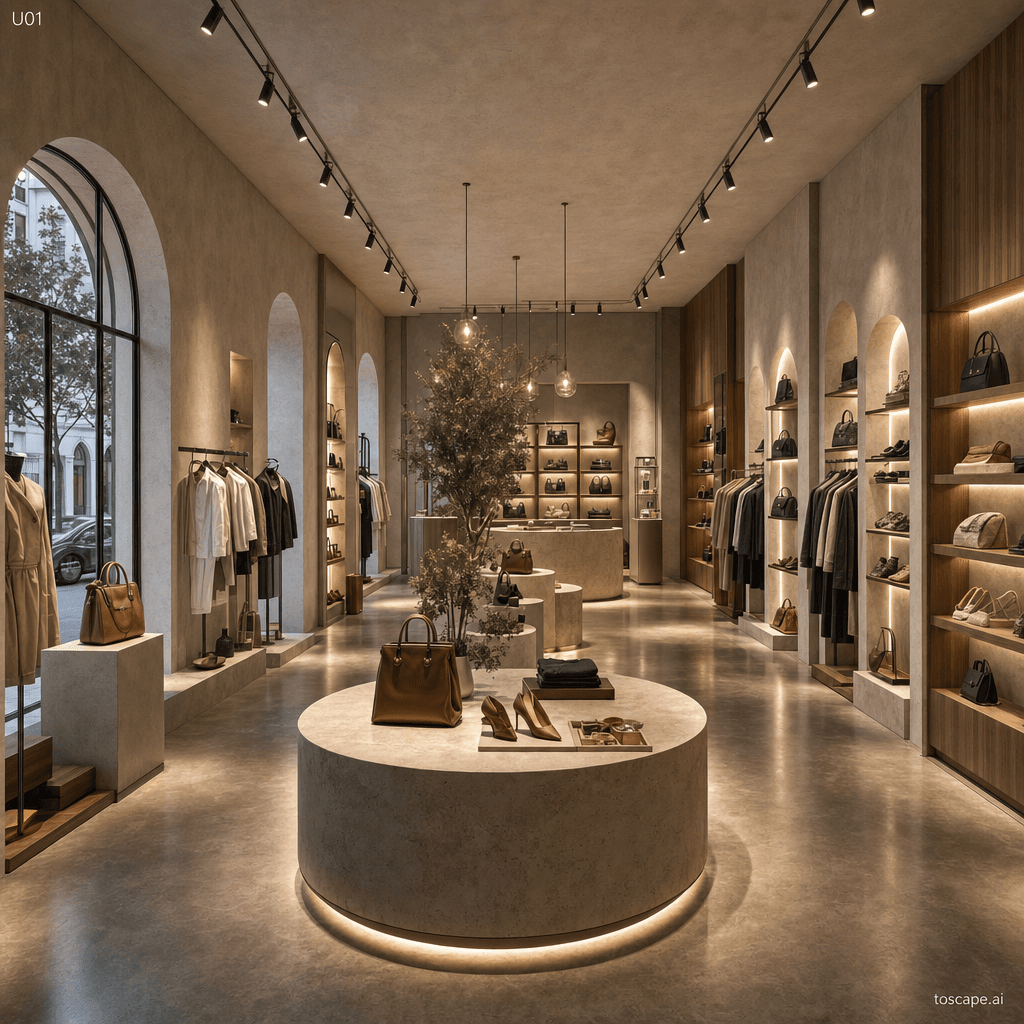 Retail Boutique interior style reference