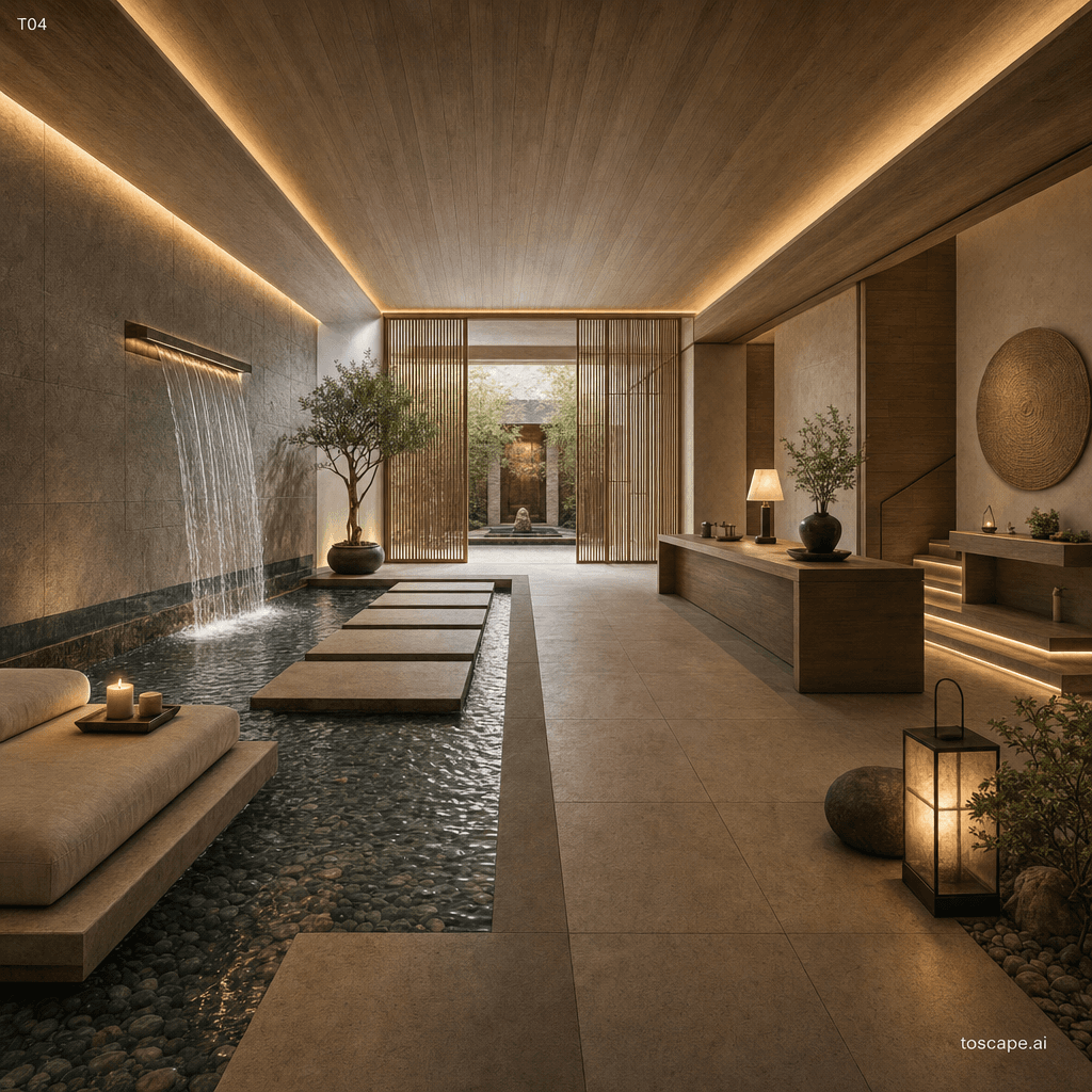 Spa Zen interior style reference