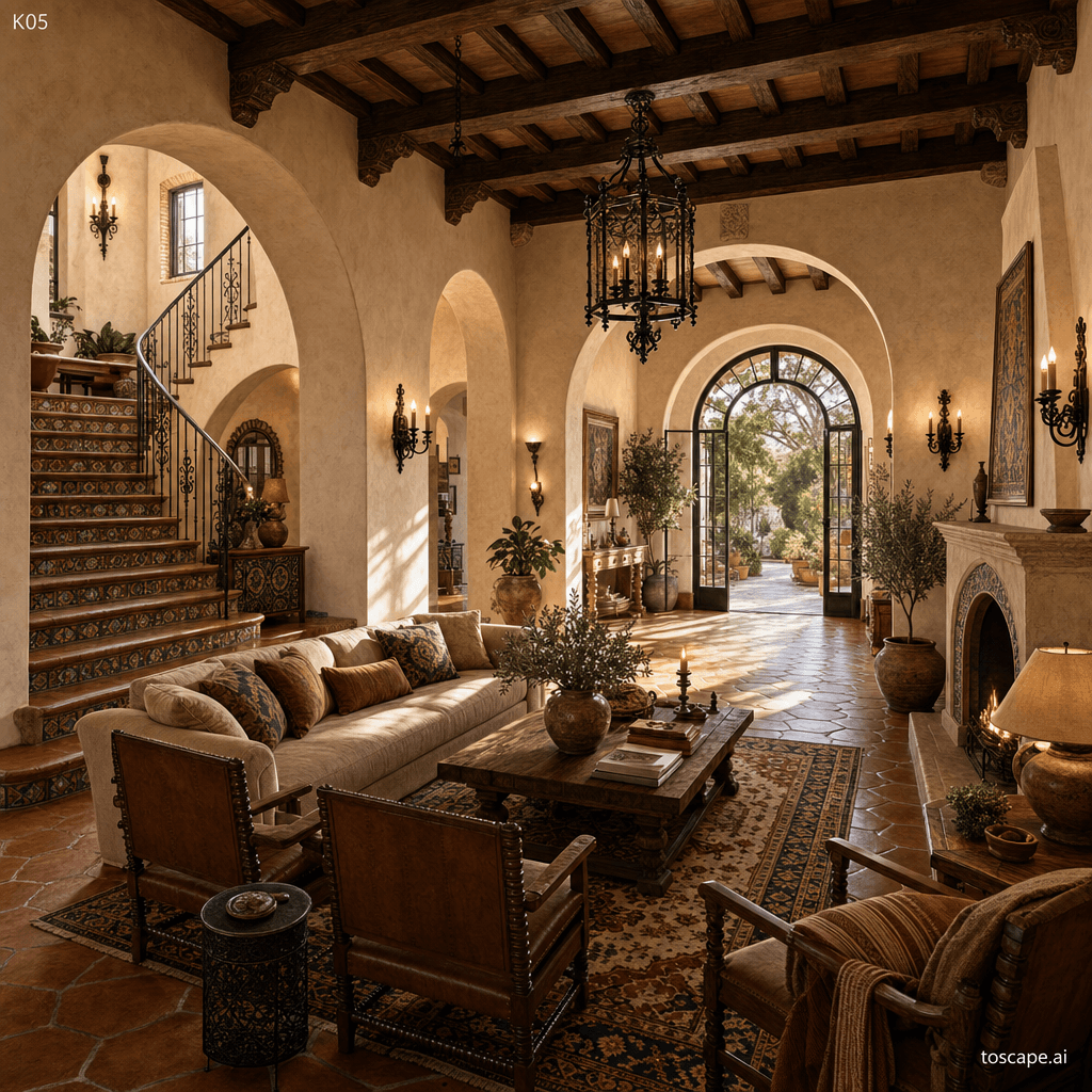 Spanish Revival interior style reference