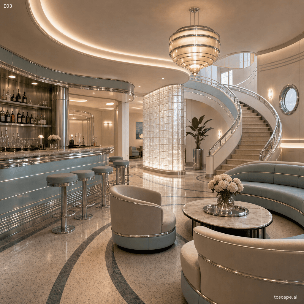 Streamline Moderne interior style reference
