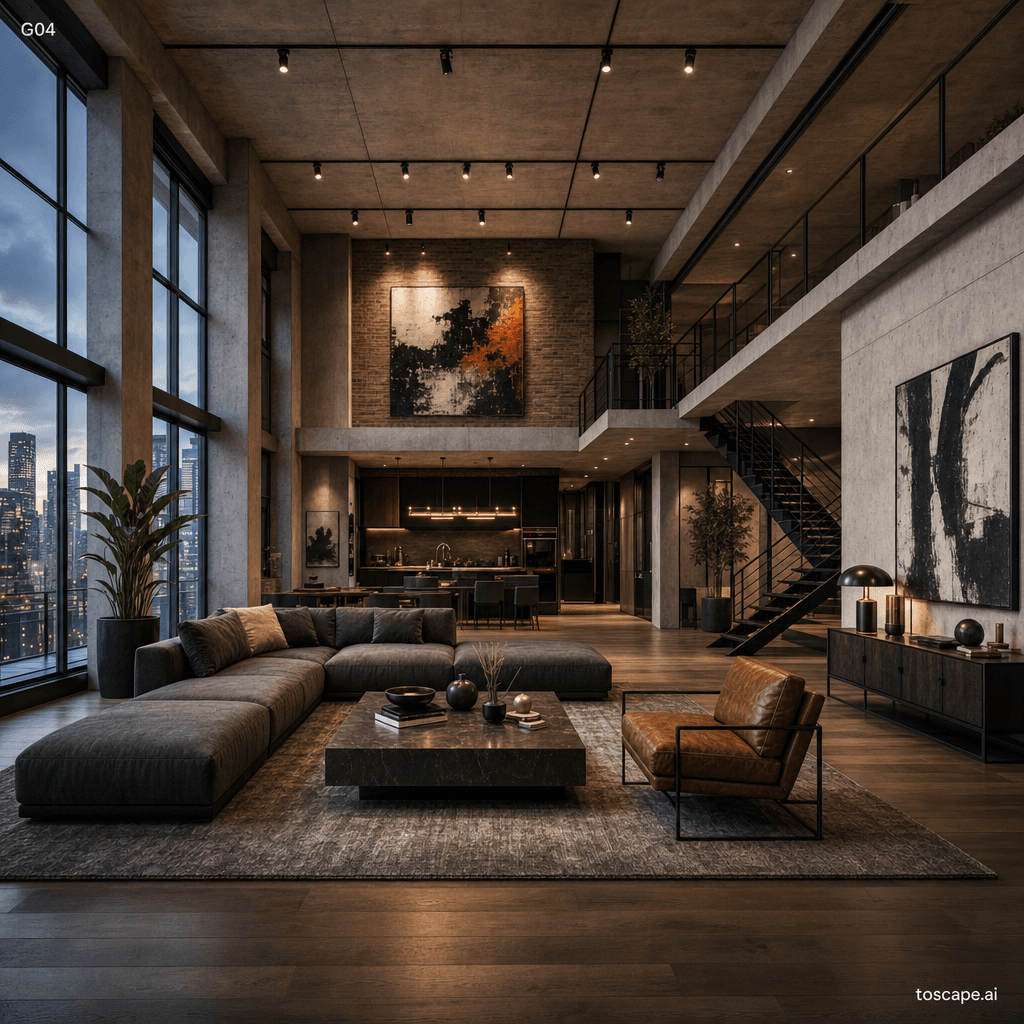 Urban Contemporary interior style reference