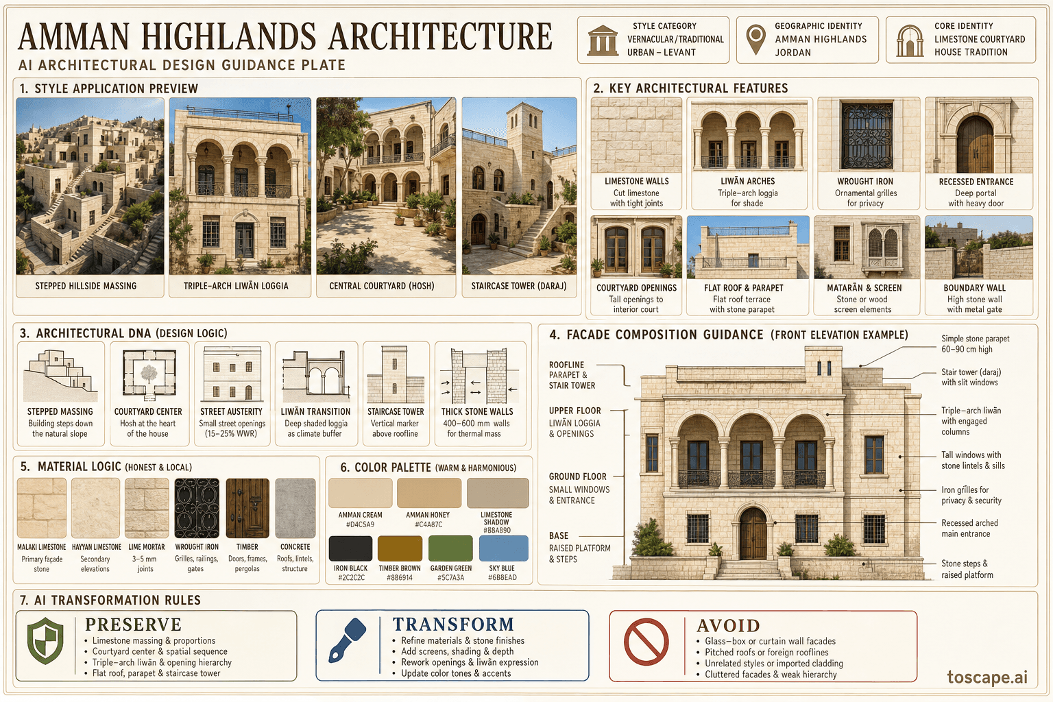 Amman Highlands hero plate — Jordan
