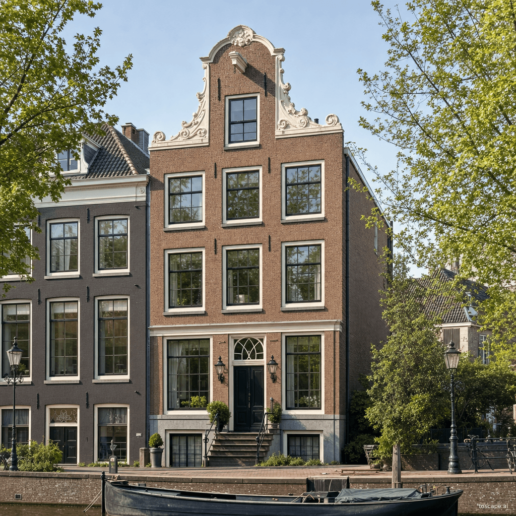 Dutch Amsterdam Canal House architectural identity — Netherlands
