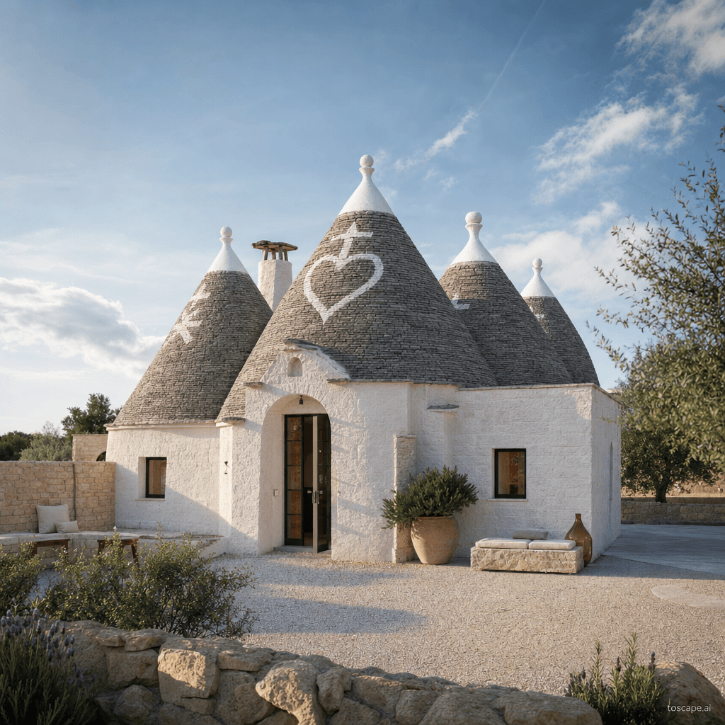 Apulia Trulli architectural identity — Italy