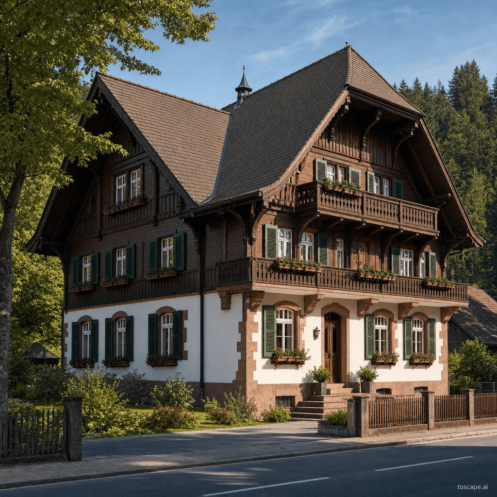Black Forest architectural identity — Germany
