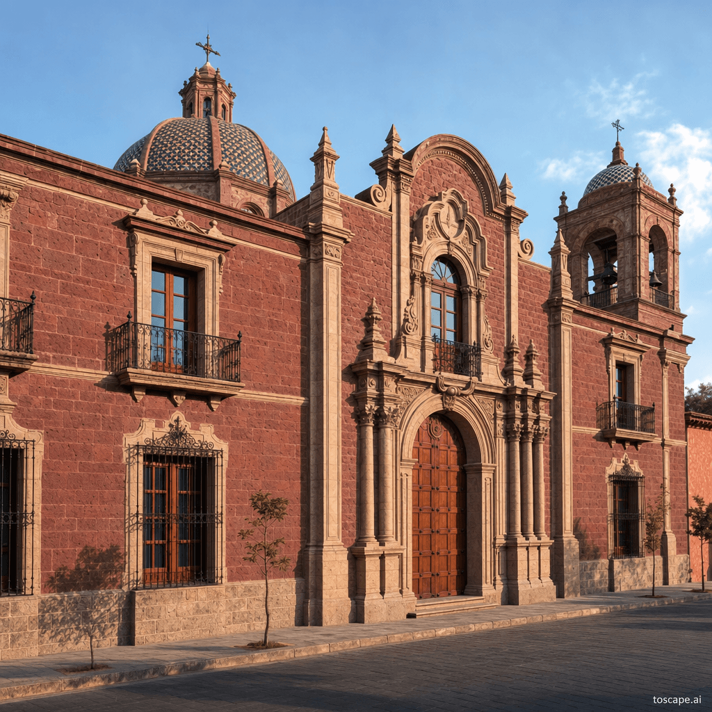 Central Highlands Colonial architectural identity — Mexico