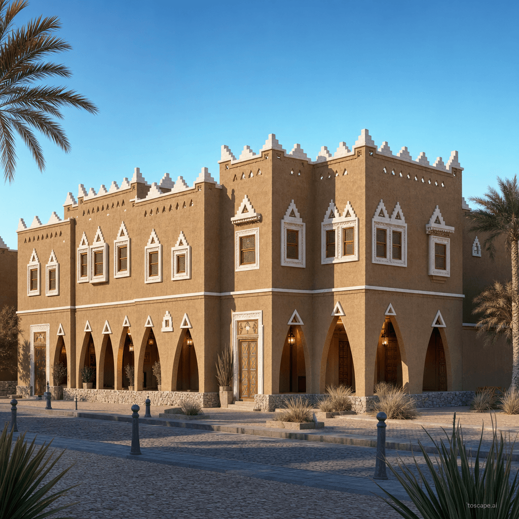 Central Najdi Traditional architectural identity — Saudi Arabia