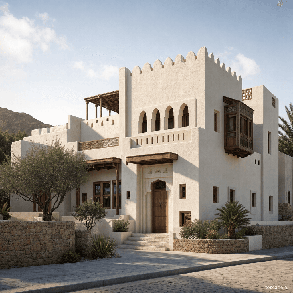 Djebel Amour Vernacular architectural identity — Algeria