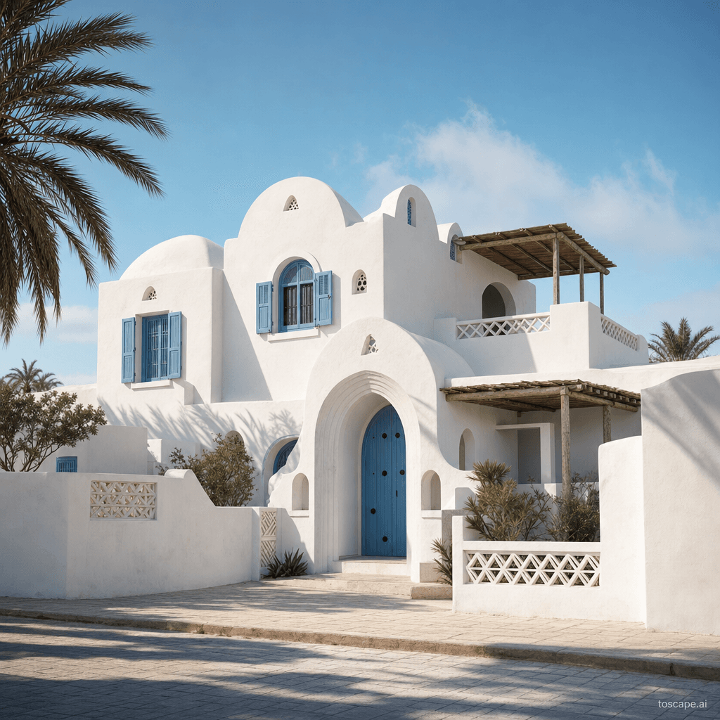 Djerba Island architectural identity — Tunisia
