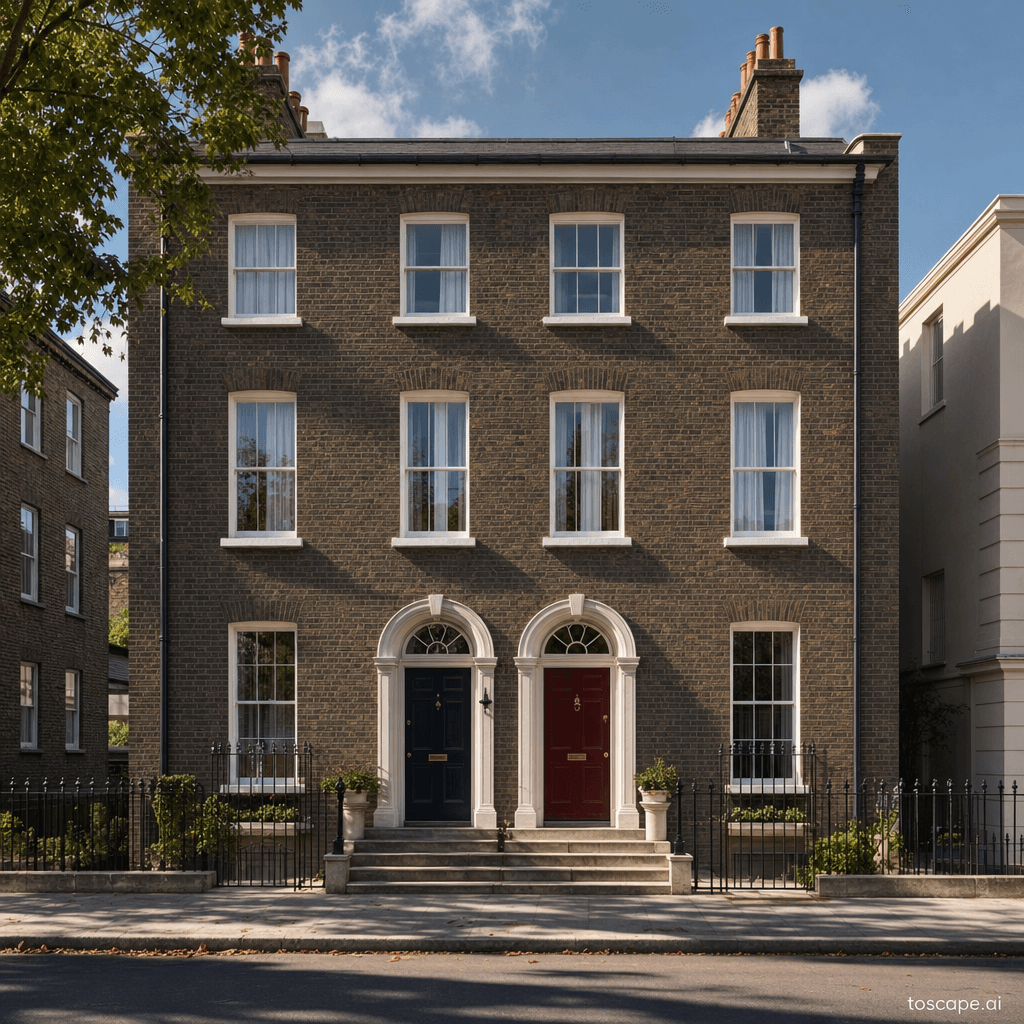 Dublin Georgian Townhouse architectural identity — Ireland