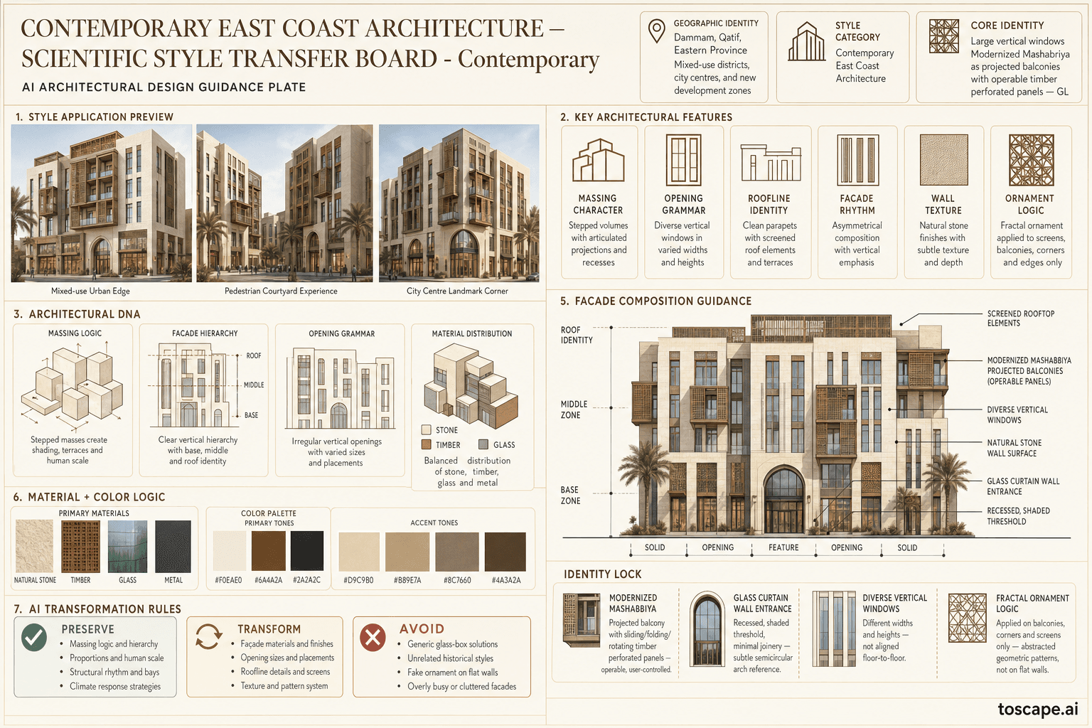 East Coast Contemporary hero plate — Saudi Arabia