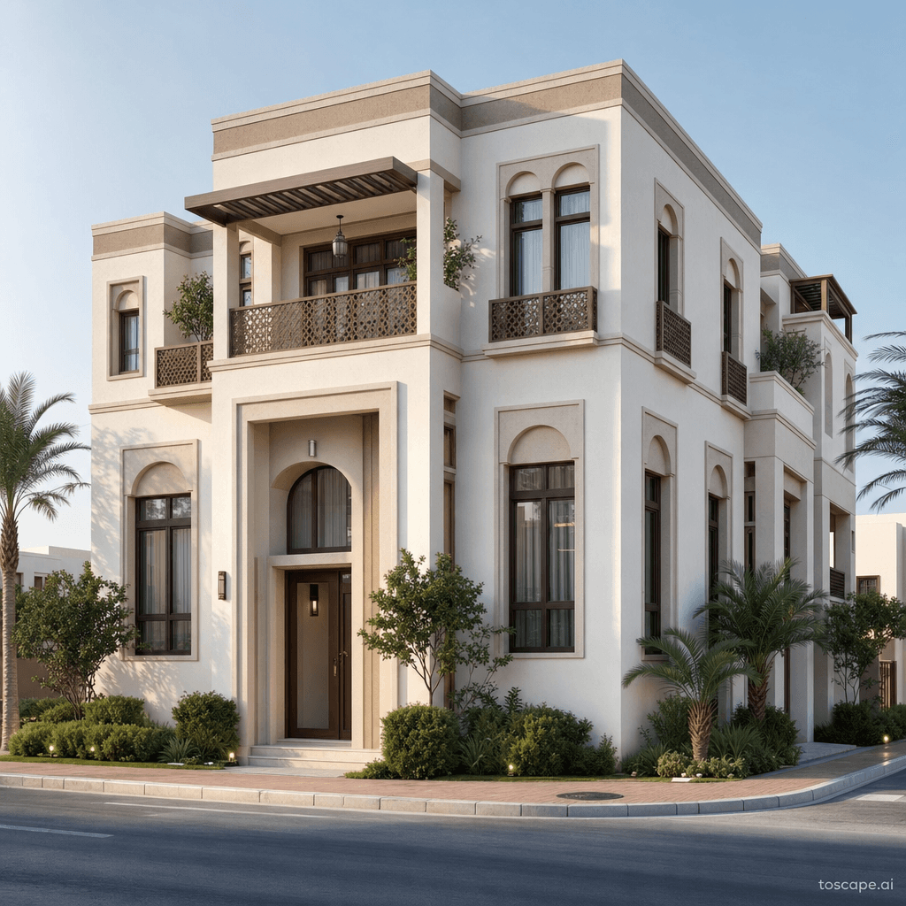 East Coast Transitional architectural identity — Saudi Arabia