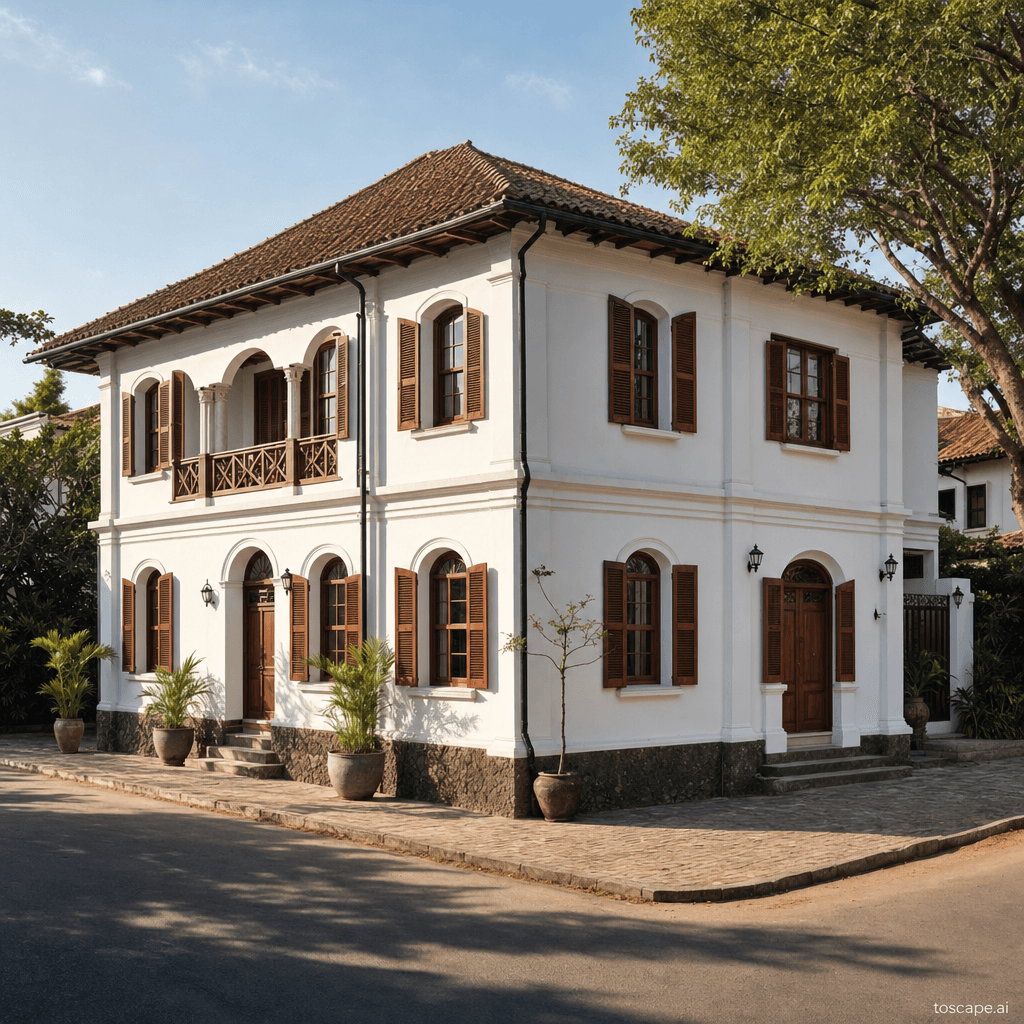 Galle Fort architectural identity — Sri Lanka