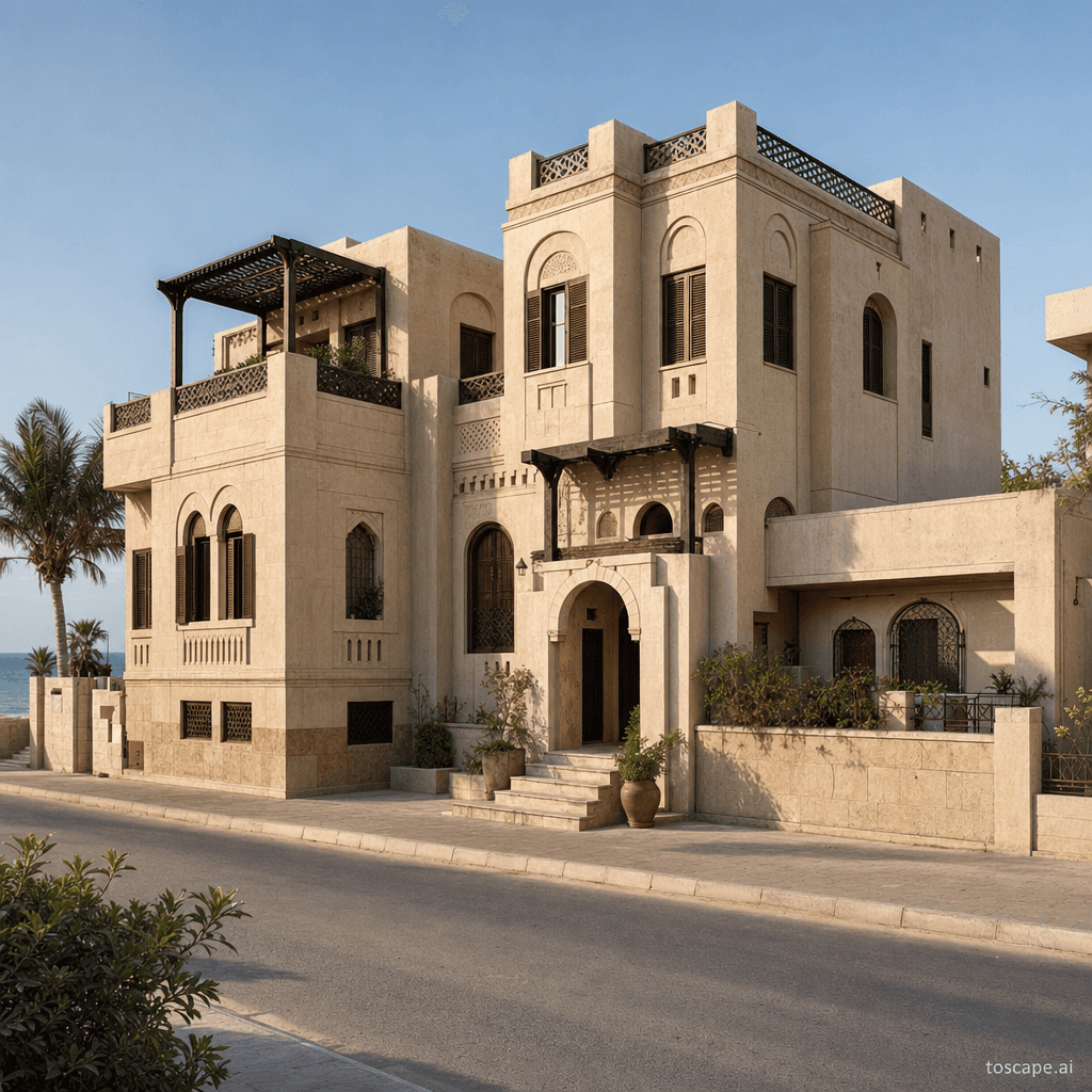 Gaza Coastal Palestinian architectural identity — Palestine