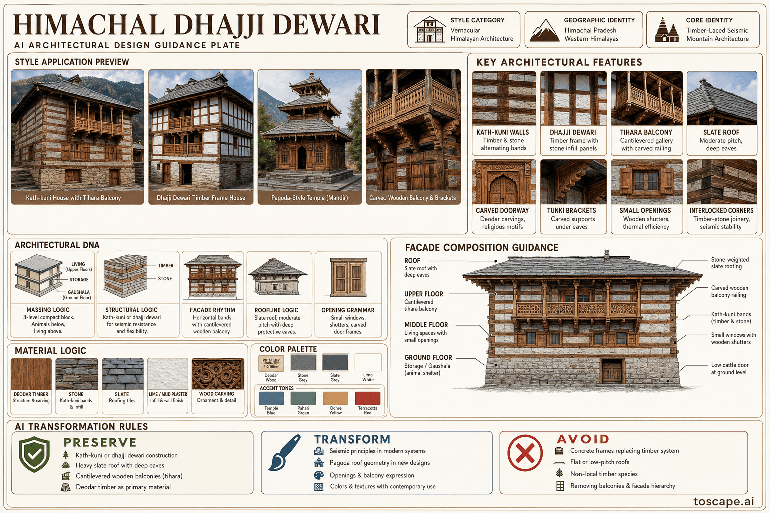 Himachal Dhajji Dewari hero plate — India