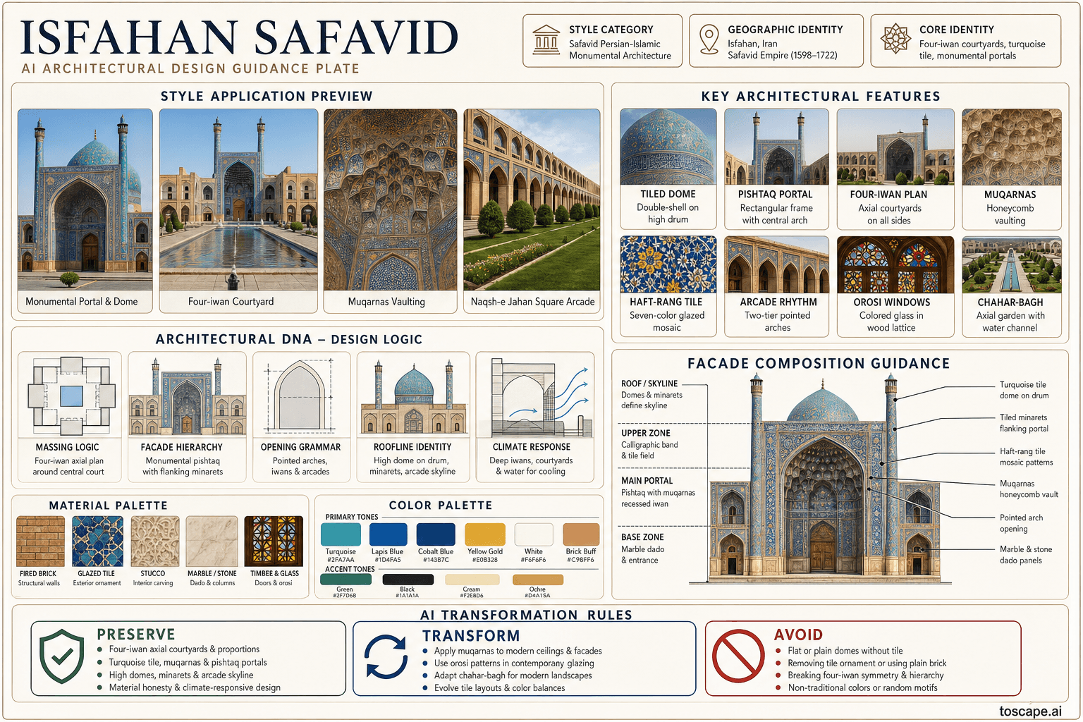 Isfahan Safavid hero plate — Iran
