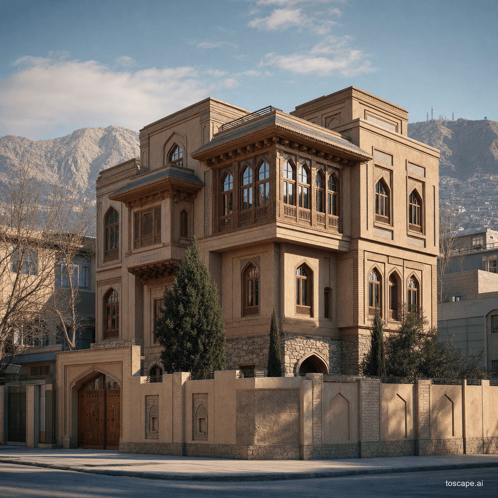Kabul Central Highland architectural identity — Afghanistan