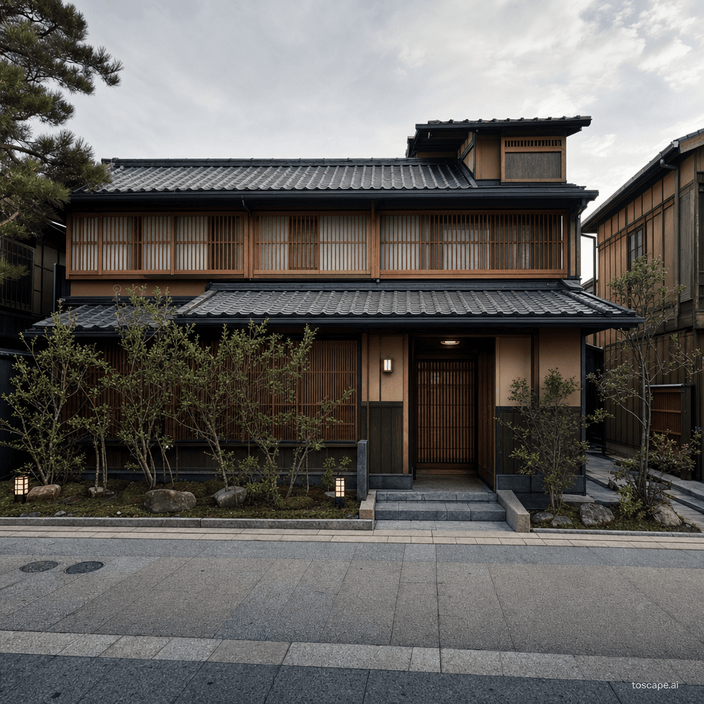 Kanazawa Samurai & Chaya Teahouse architectural identity — Japan