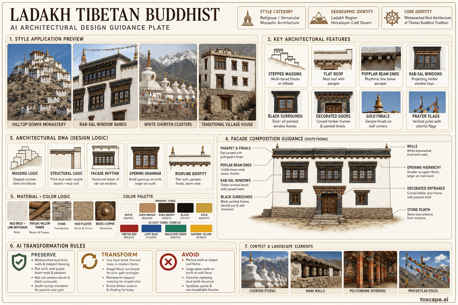 Ladakh Tibetan Buddhist hero plate — India