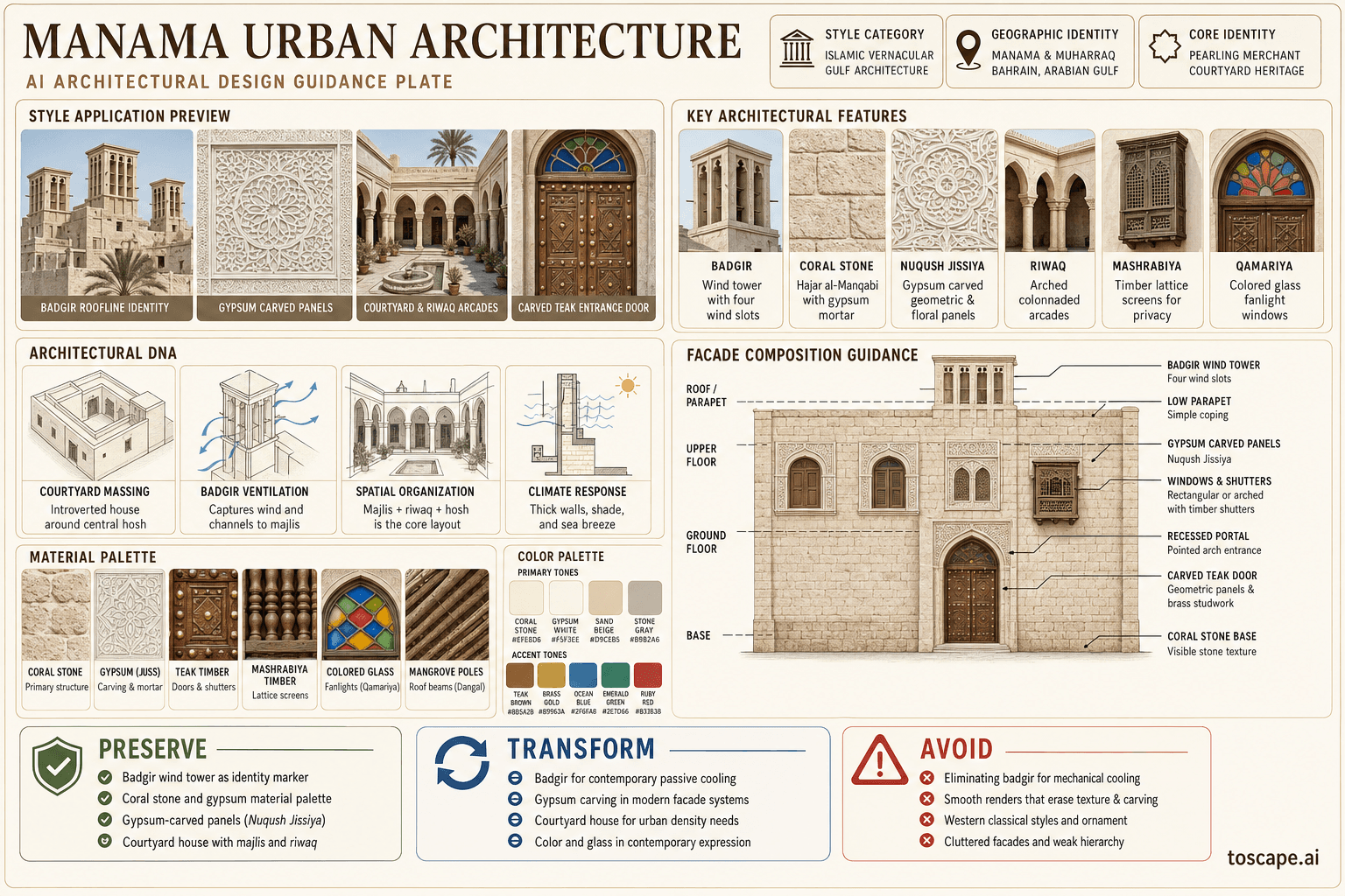 Manama Urban hero plate — Bahrain