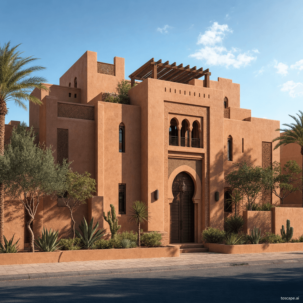 Marrakech-Safi Regional architectural identity — Morocco