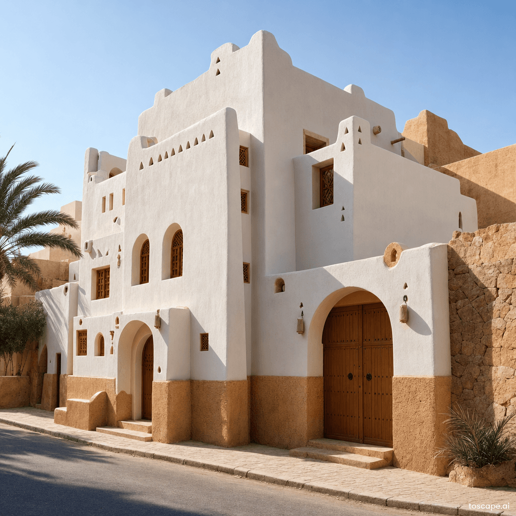 Mzab Valley Pentapolis architectural identity — Algeria