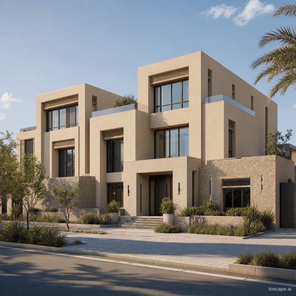 Najran Contemporary architectural identity — Saudi Arabia