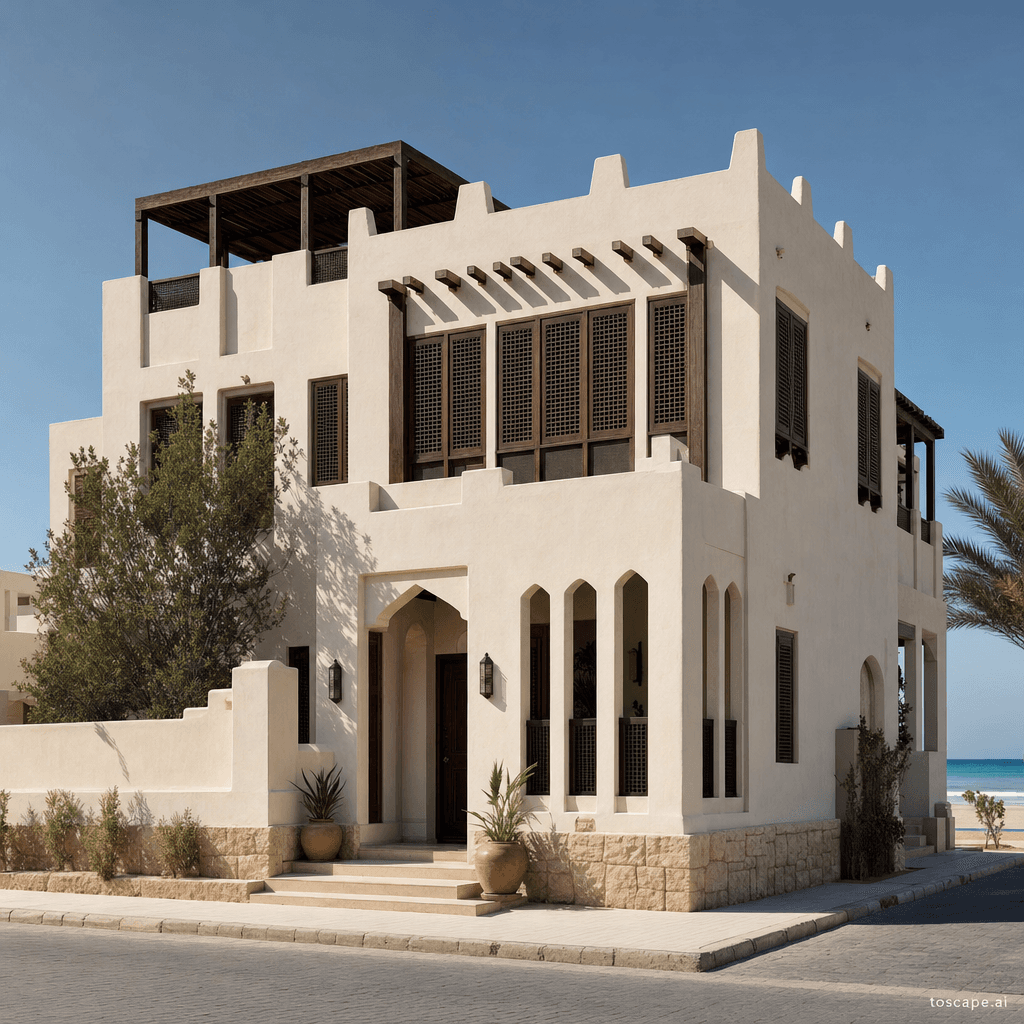 Qatar Northern Coastal architectural identity — Qatar
