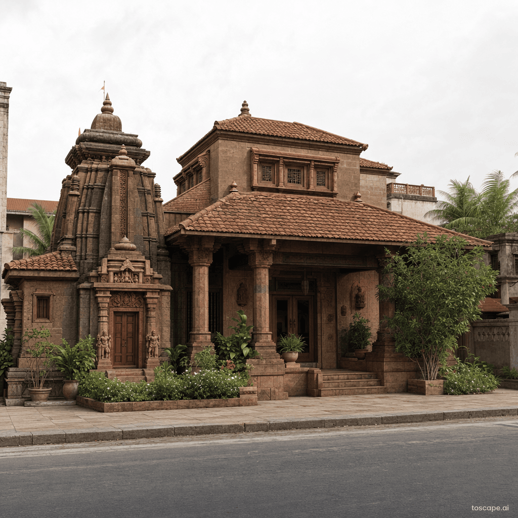 Odisha Temple Town architectural identity — India