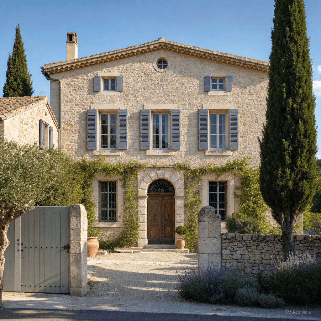 Provence architectural identity — France