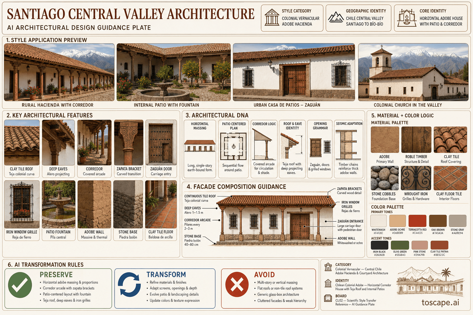 Santiago Central Valley hero plate — Chile