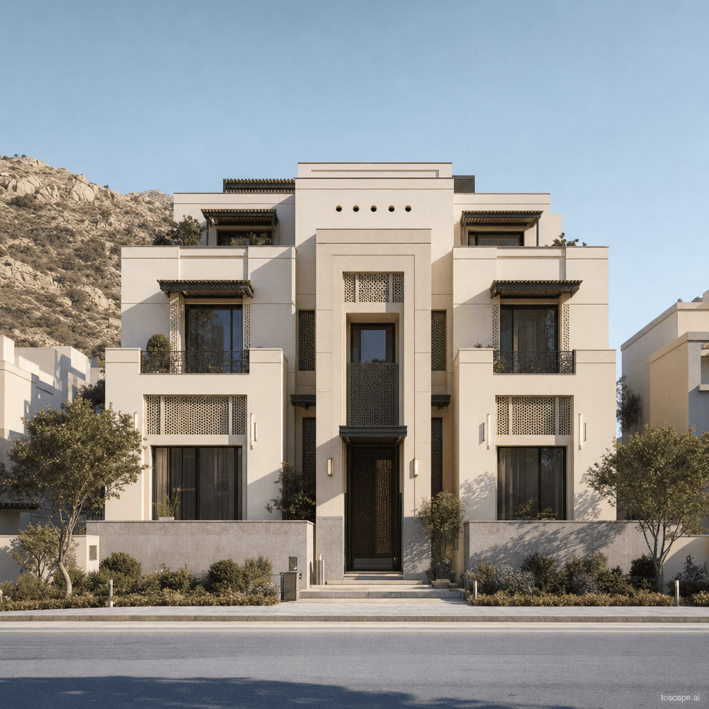 Taif Highlands Contemporary architectural identity — Saudi Arabia
