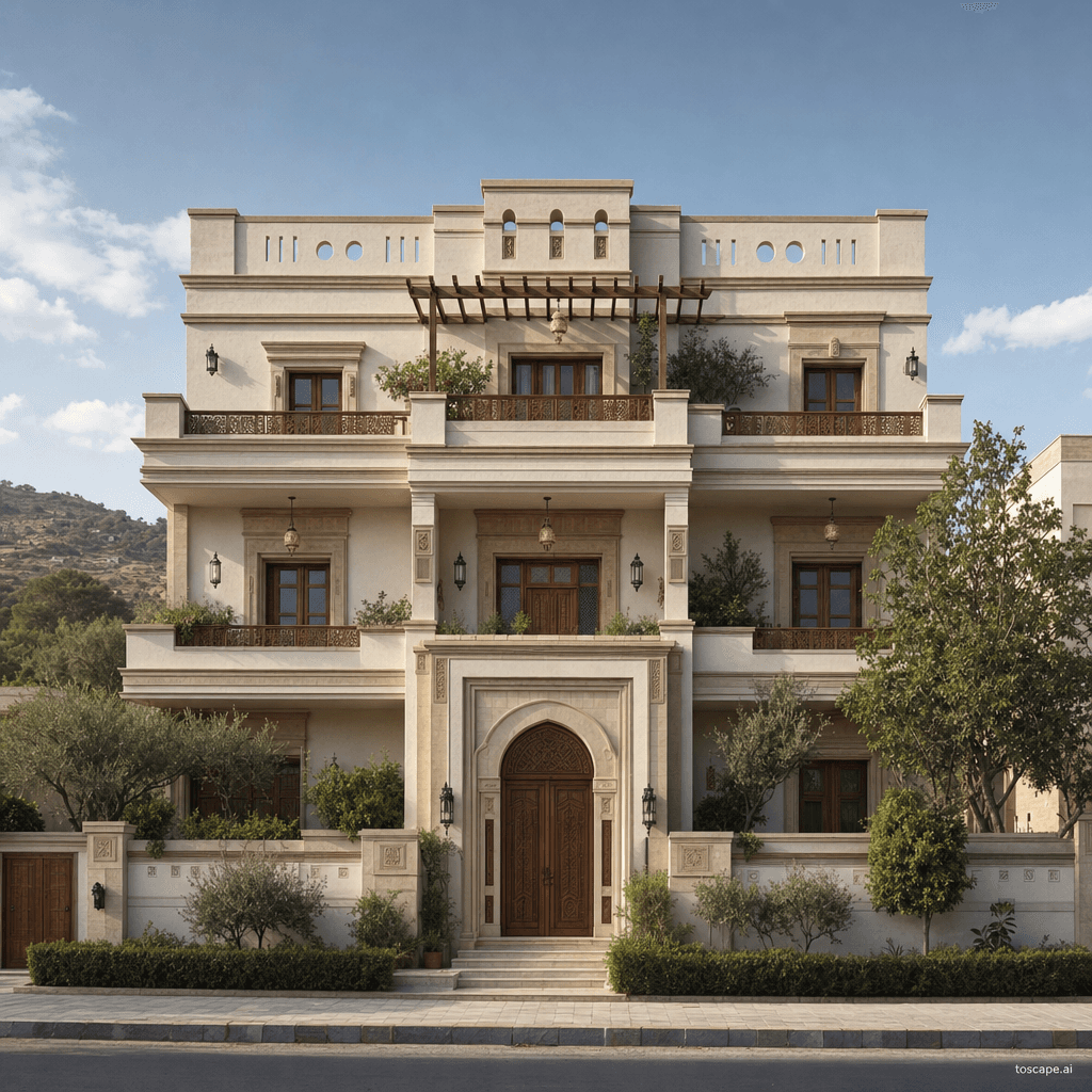 Taif Highlands Transitional architectural identity — Saudi Arabia