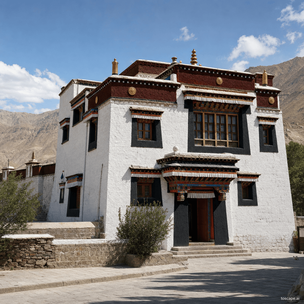 Tibetan Plateau architectural identity — China